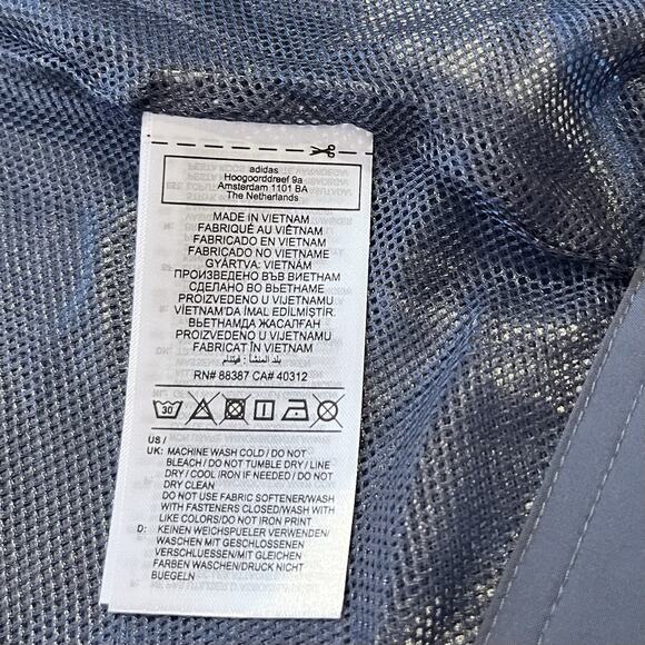 NWT $100 Adidas Tiro 23 Competition All-Weather Jacket Soccer Onix Grey Men's XL - Picture 9 of 14